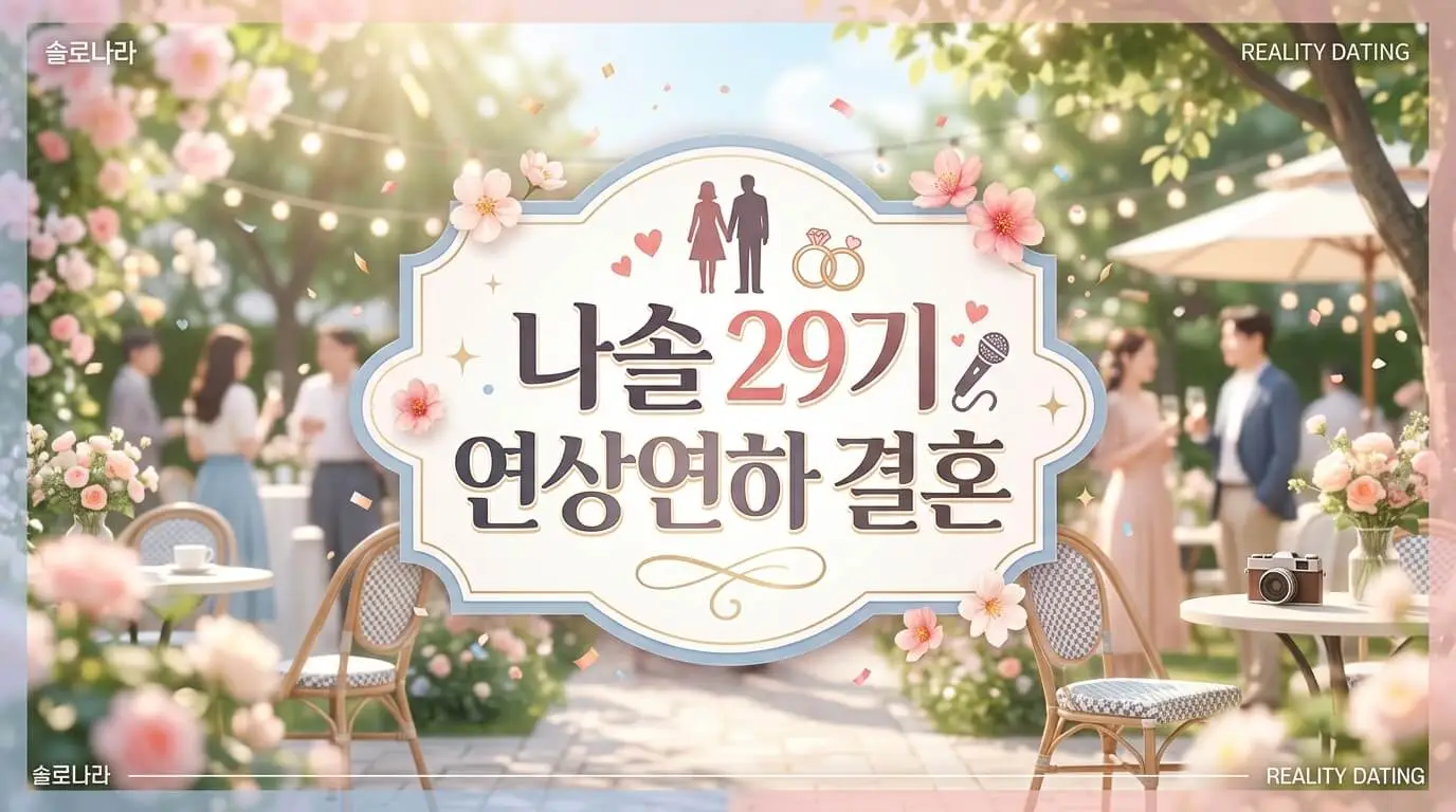 나는솔로 29기 총정리 — 영철·정숙 16대 결혼과 오은영숙